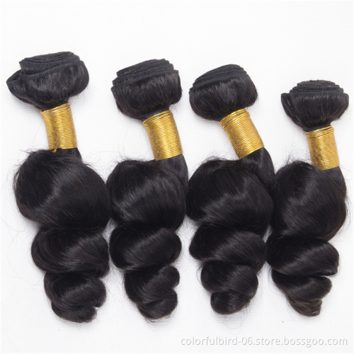 Wholesale loose wave Human Hair Bundles Virgin loose human hair for braiding Brazilian Hair Extension